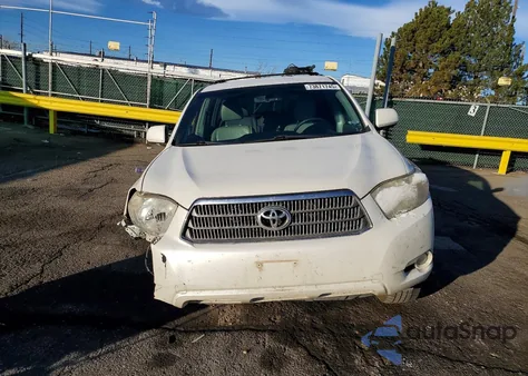 2008 Toyota Highlander Hybrid Limited из США, поврежденный, VIN JTEEW44AX82004065